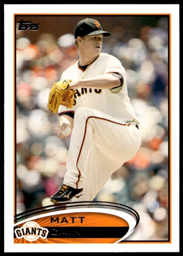 2012 Topps Matt Cain #155 (Front)