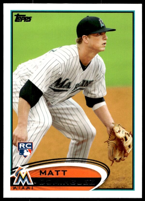 2012 Topps Matt Dominguez #198 (Front)