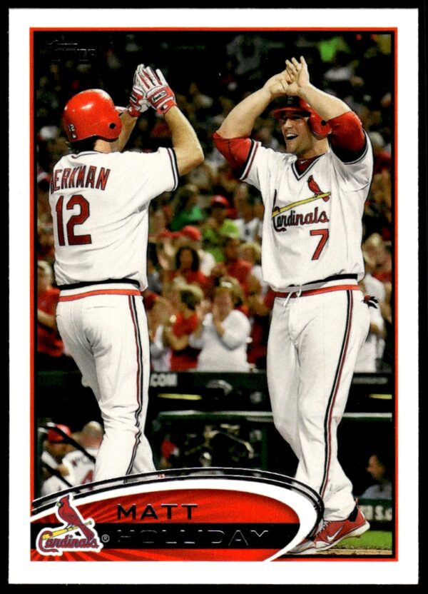 2012 Topps Matt Holliday #320 (Front)