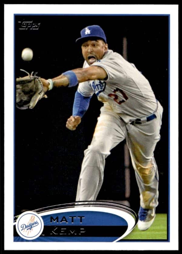 2012 Topps Matt Kemp #330 (Front)