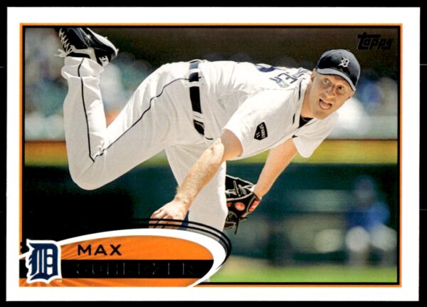 2012 Topps Max Scherzer #162 (Front)