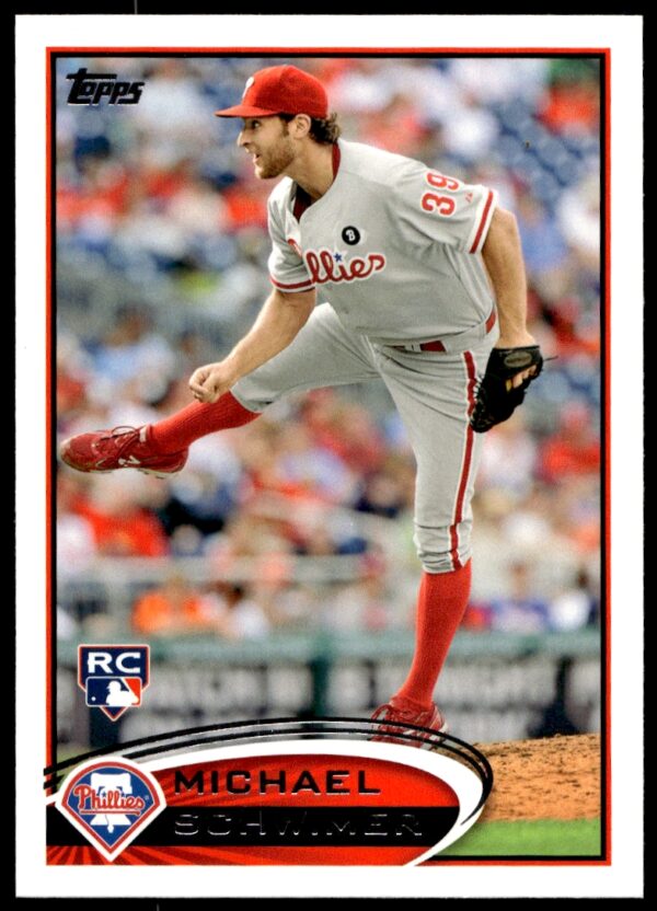 2012 Topps Michael Schwimer #465 (Front)