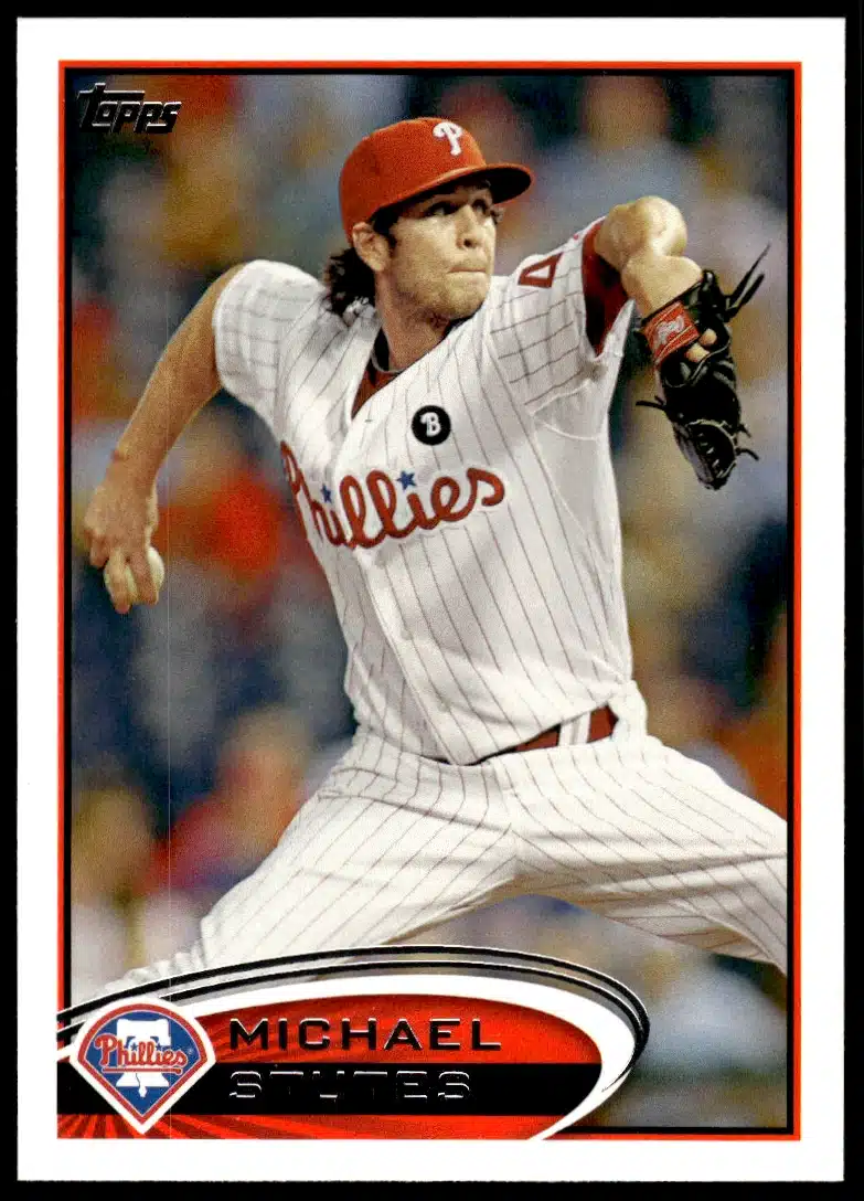 2012 Topps Michael Stutes #259 (Front)