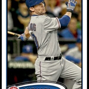 2012 Topps Michael Young #55 (Front)