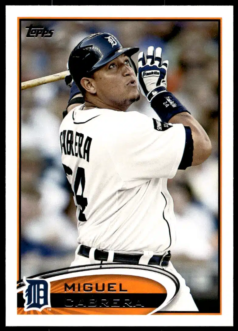 2012 Topps Miguel Cabrera #200 (Front)