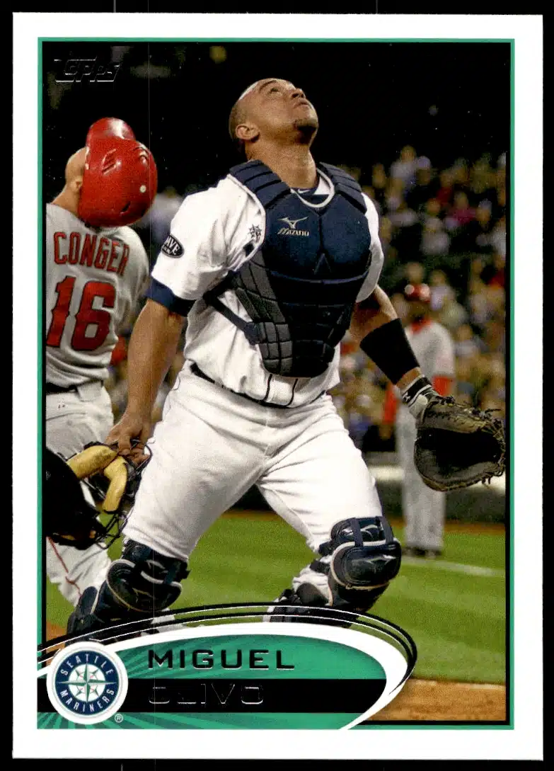 2012 Topps Miguel Olivo #118 (Front)