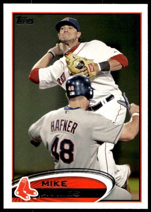 2012 Topps Mike Aviles #441 (Front)