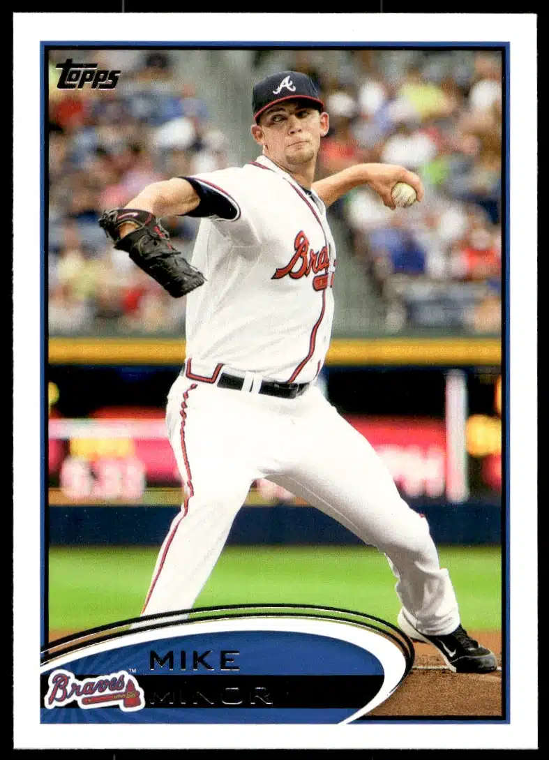 2012 Topps Mike Minor #227 (Front)