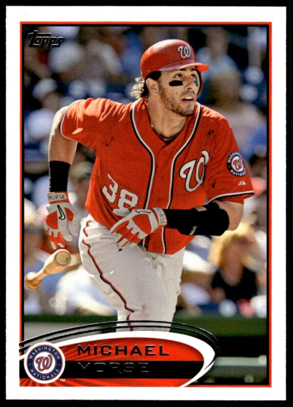 2012 Topps Mike Morse #165 (Front)