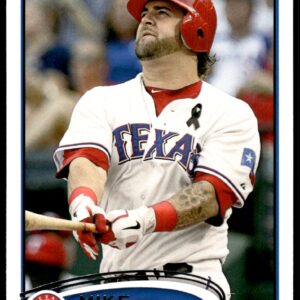 2012 Topps Mike Napoli #37 (Front)