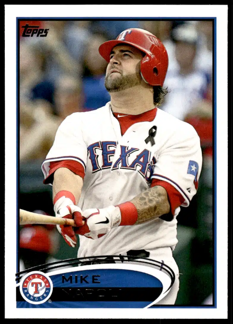 2012 Topps Mike Napoli #37 (Front)