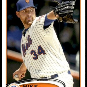 2012 Topps Mike Pelfrey #214 (Front)