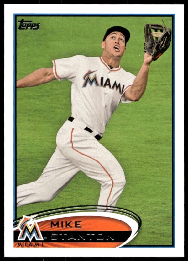 2012 Topps Mike Stanton #567 (Front)