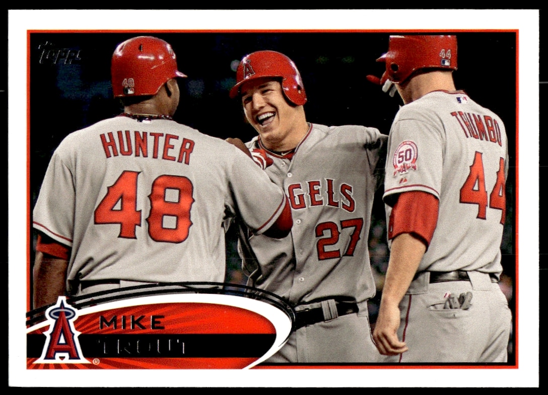 2012 Topps Mike Trout #446 (Front)