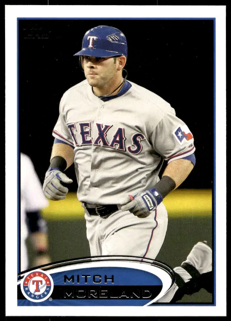 2012 Topps Mitch Moreland #299 (Front)