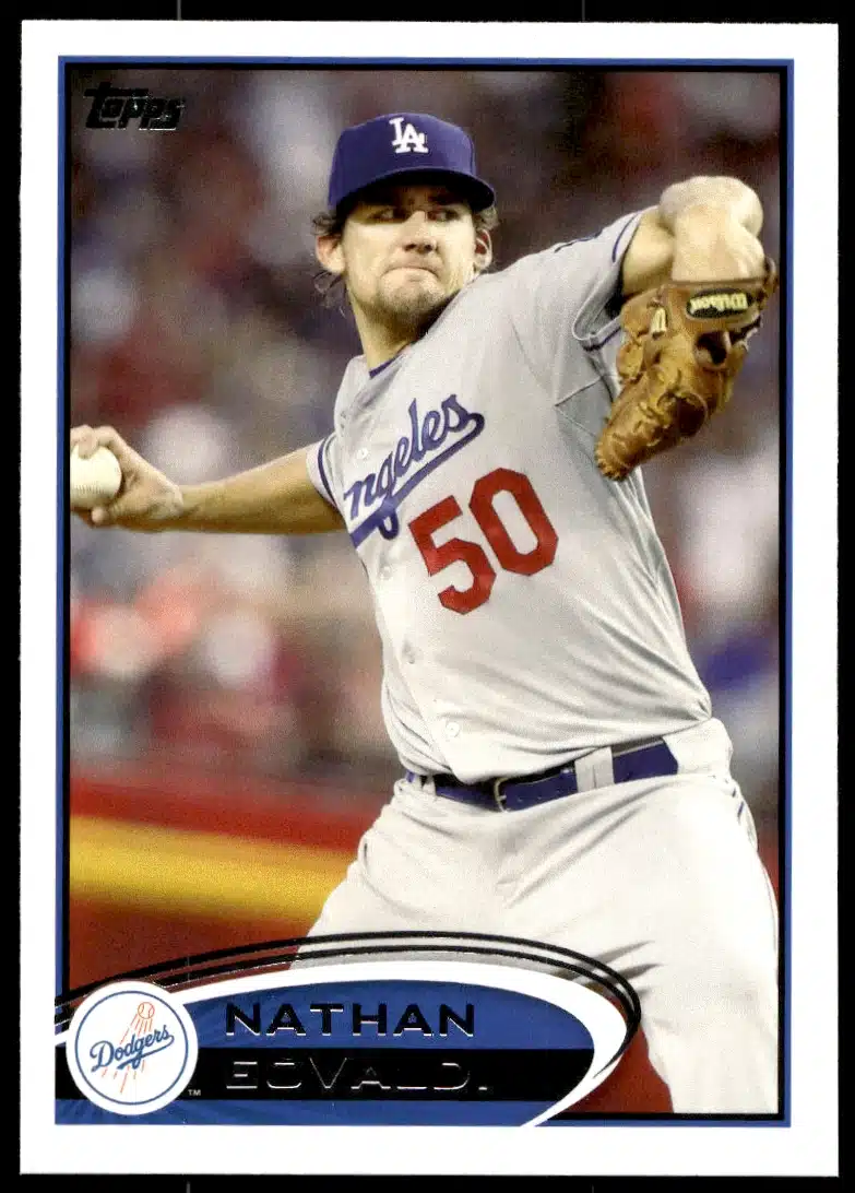 2012 Topps Nathan Eovaldi #405 (Front)