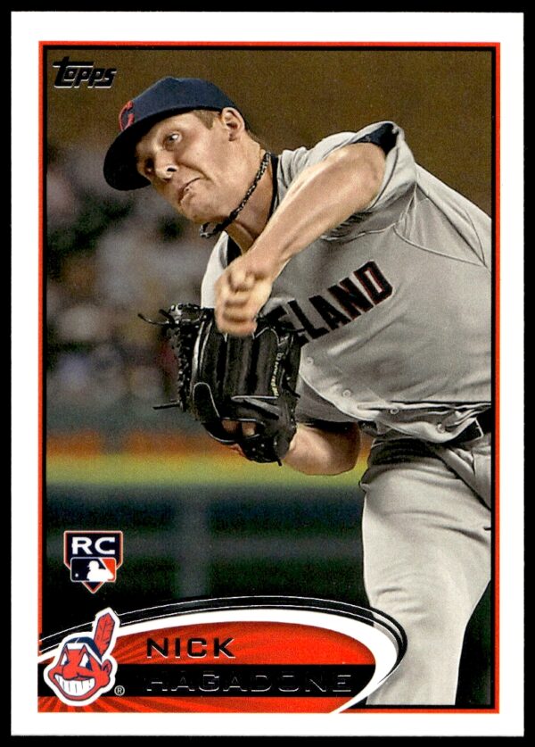 2012 Topps Nick Hagadone #6 (Front)