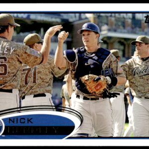 2012 Topps Nick Hundley #312 (Front)