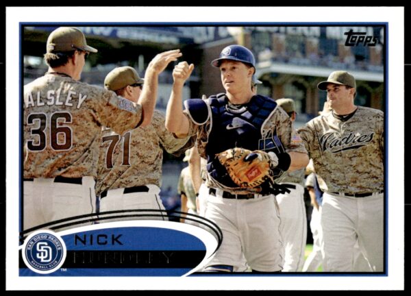 2012 Topps Nick Hundley #312 (Front)