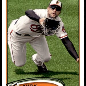 2012 Topps Nick Markakis #468 (Front)