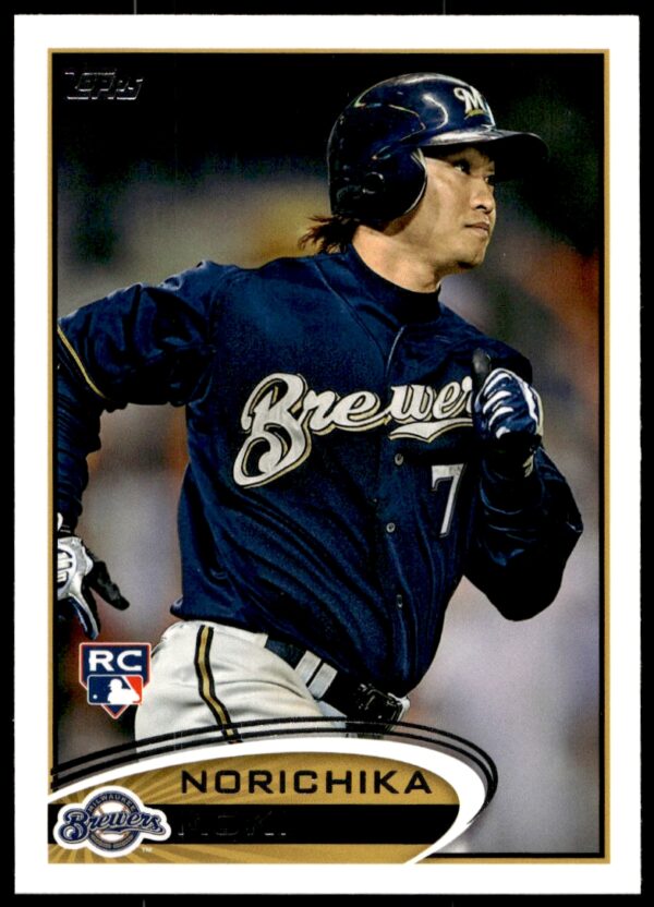 2012 Topps Norichika Aoki #507 (Front)