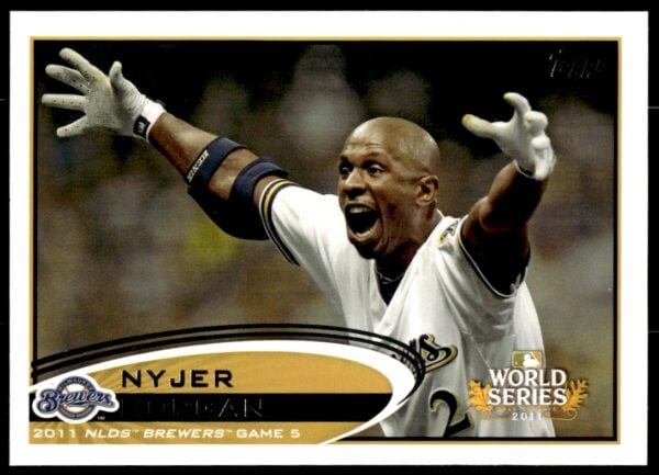 2012 Topps Nyjer Morgan #272 (Front)