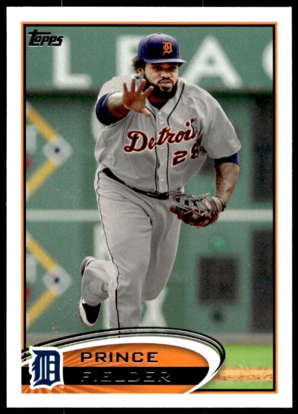 2012 Topps Prince Fielder #650 (Front)