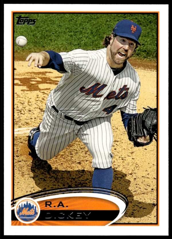 2012 Topps R.A. Dickey #279 (Front)