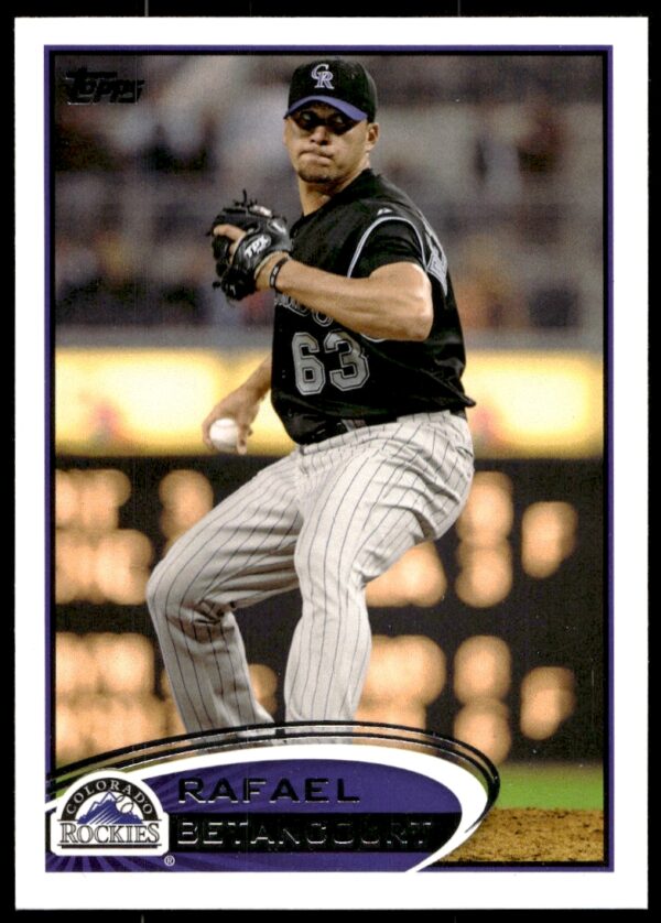 2012 Topps Rafael Betancourt #444 (Front)