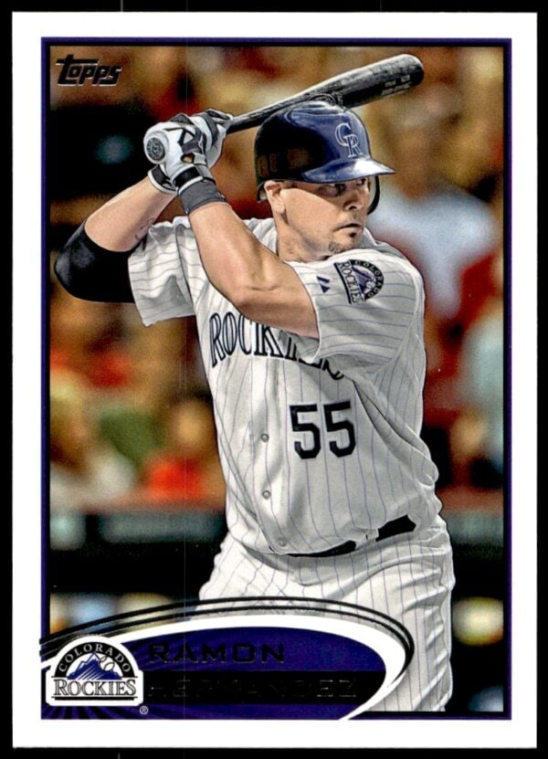 2012 Topps Ramon Hernandez #476 (Front)