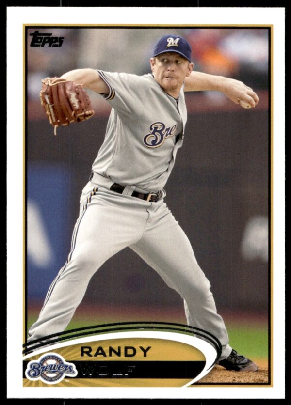 2012 Topps Randy Wolf #545 (Front)