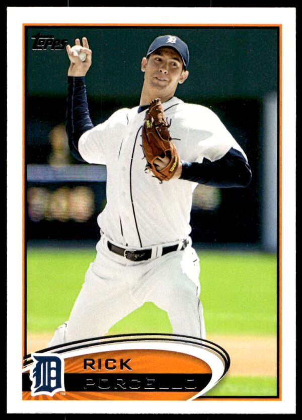 2012 Topps Rick Porcello #82 (Front)