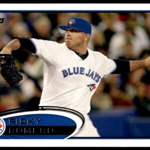 2012 Topps Ricky Romero #594 (Front)