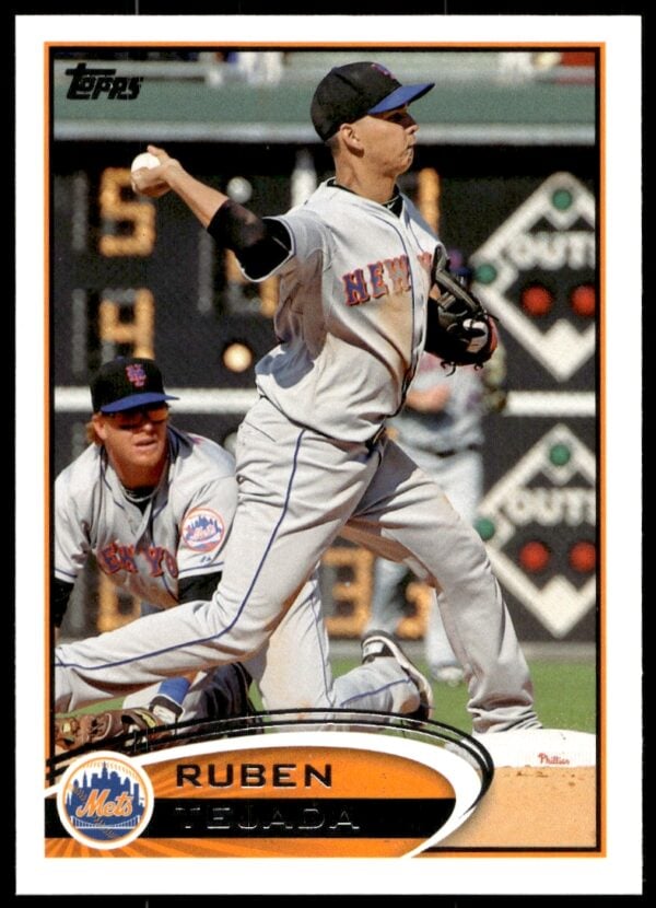 2012 Topps Ruben Tejada #521 (Front)