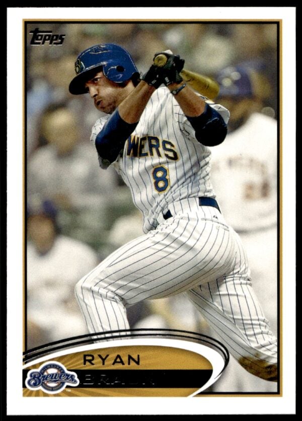 2012 Topps Ryan Braun #1 (Front)