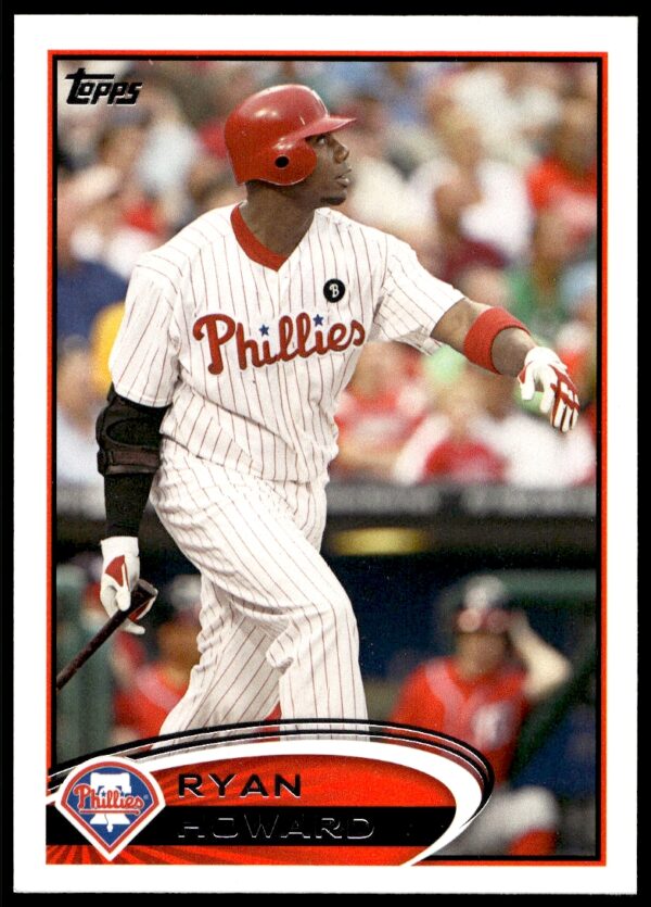 2012 Topps Ryan Howard #280 (Front)