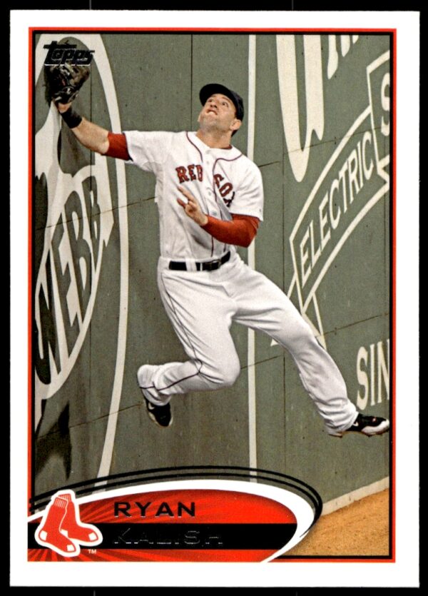 2012 Topps Ryan Kalish #631 (Front)