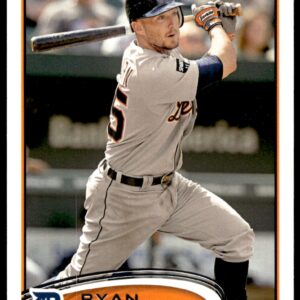 2012 Topps Ryan Raburn #282 (Front)