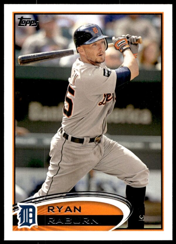 2012 Topps Ryan Raburn #282 (Front)