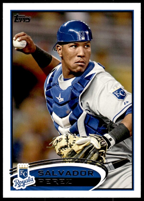 2012 Topps Salvador Perez #343 (Front)