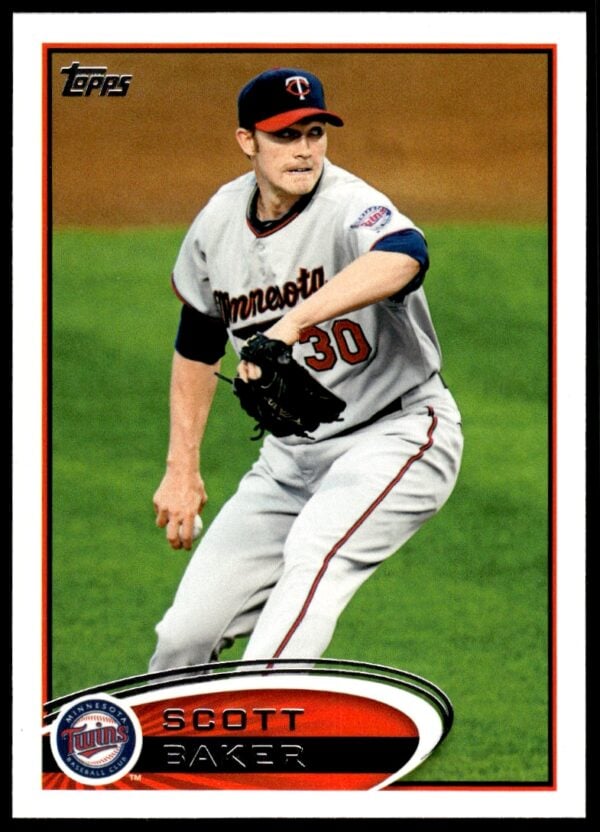 2012 Topps Scott Baker #276 (Front)