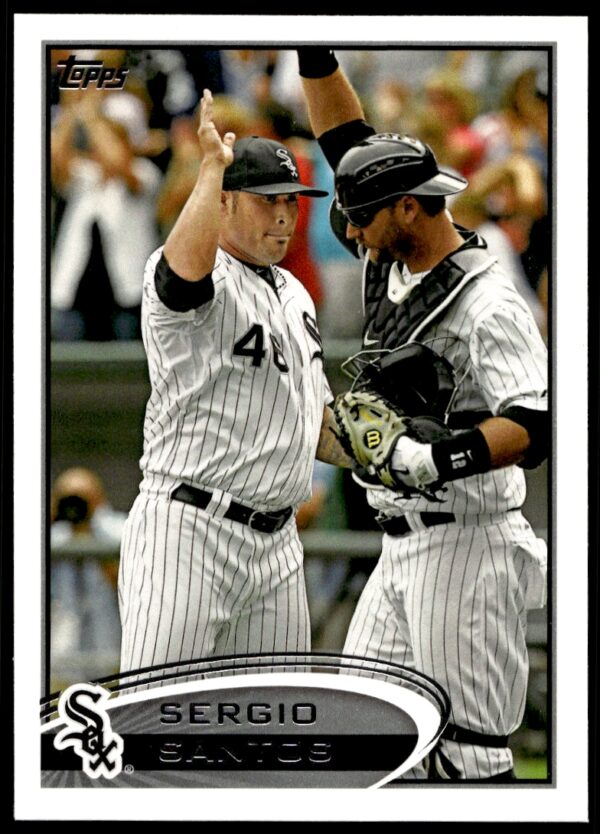 2012 Topps Sergio Santos #244 (Front)