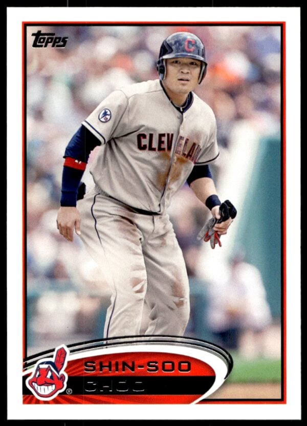 2012 Topps Shin-Soo Choo #582 (Front)