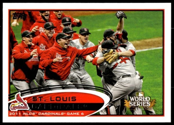 2012 Topps St. Louis Cardinals #233 (Front)