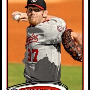 2012 Topps Stephen Strasburg #556 (Front)