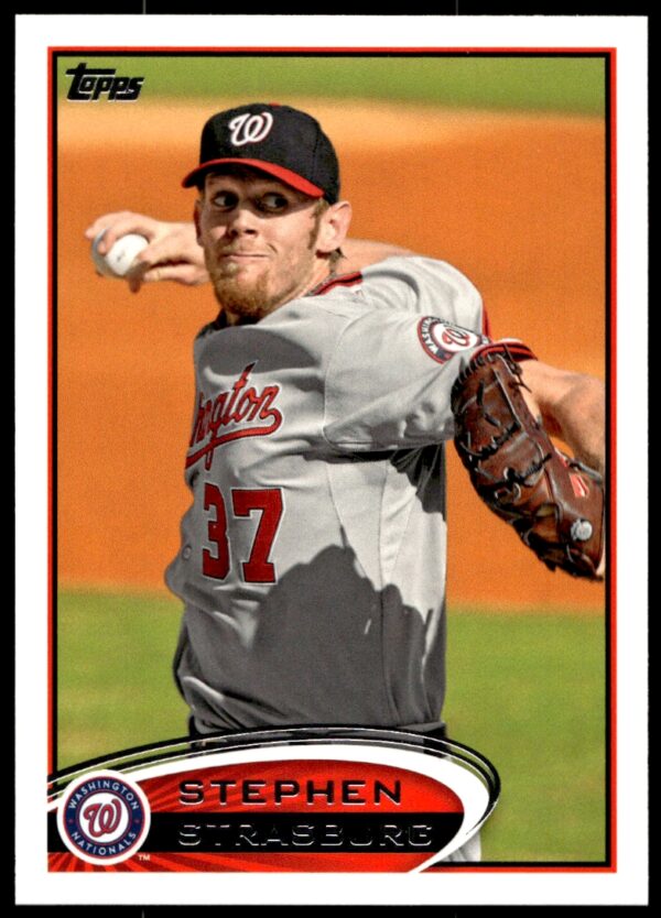 2012 Topps Stephen Strasburg #556 (Front)