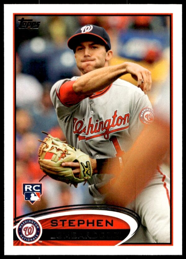 2012 Topps Steve Lombardozzi #134 (Front)