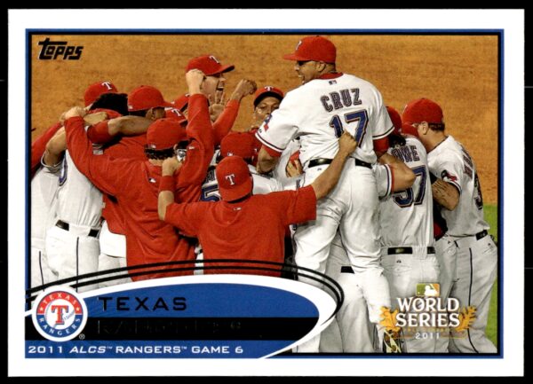 2012 Topps Texas Rangers #217 (Front)