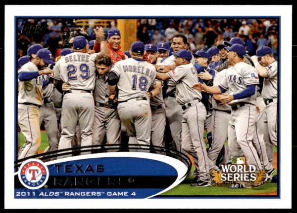 2012 Topps Texas Rangers #59 (Front)