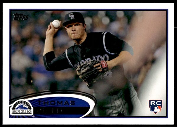 2012 Topps Thomas Field #460 (Front)